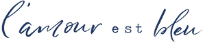 l'amour est bleu nachhaltige Mode Logo