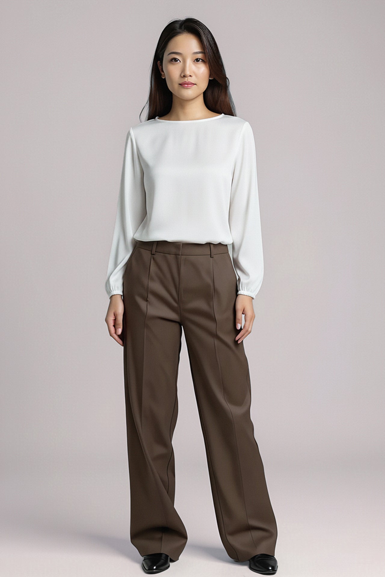 l'amour est bleu volume longsleeve white