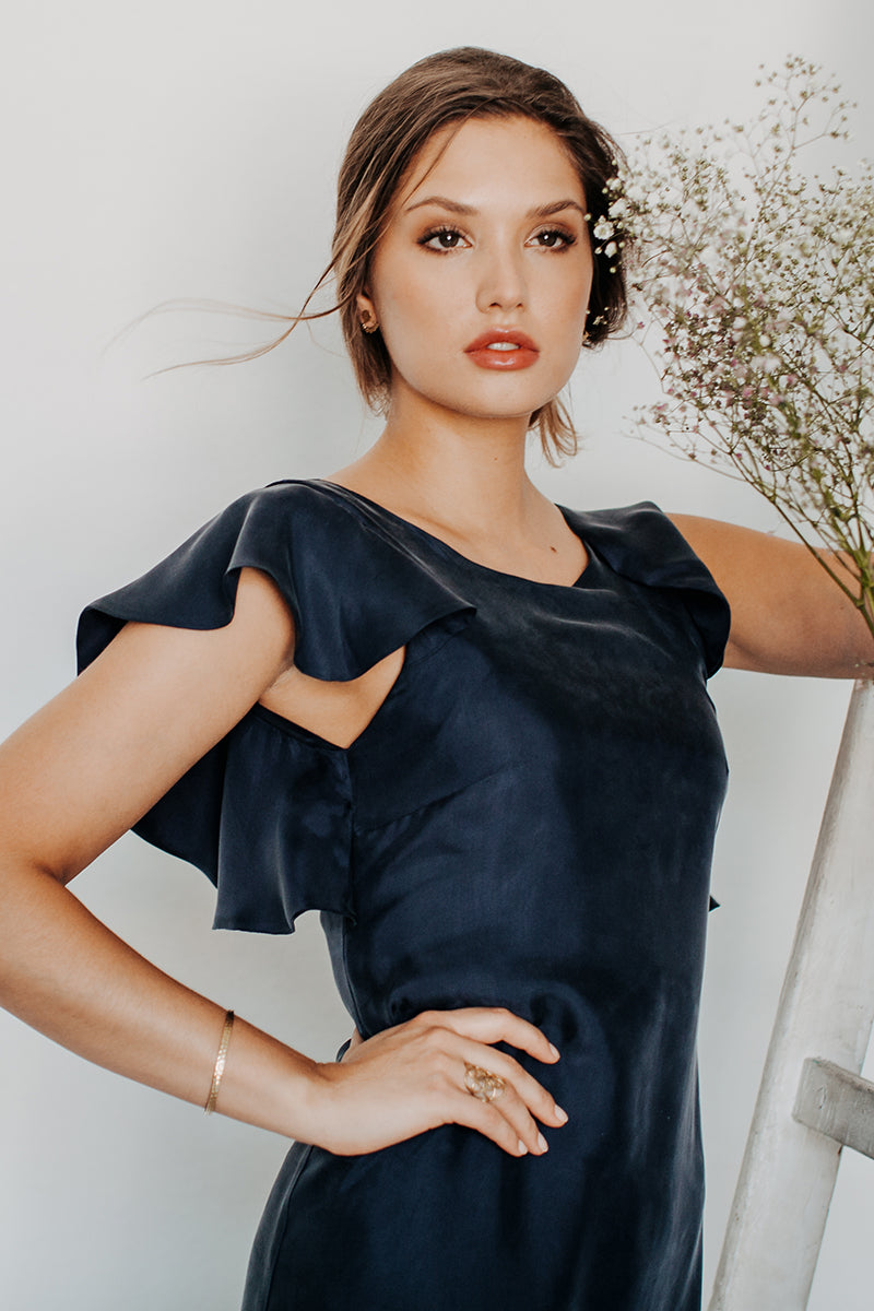 Short evening dress model Adriana