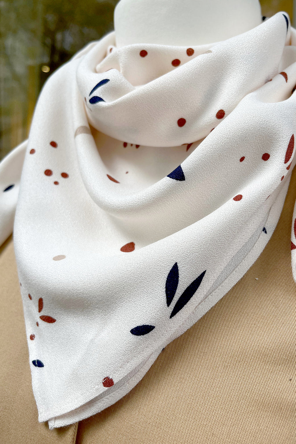 Neckerchief made of ECOVERO viscose