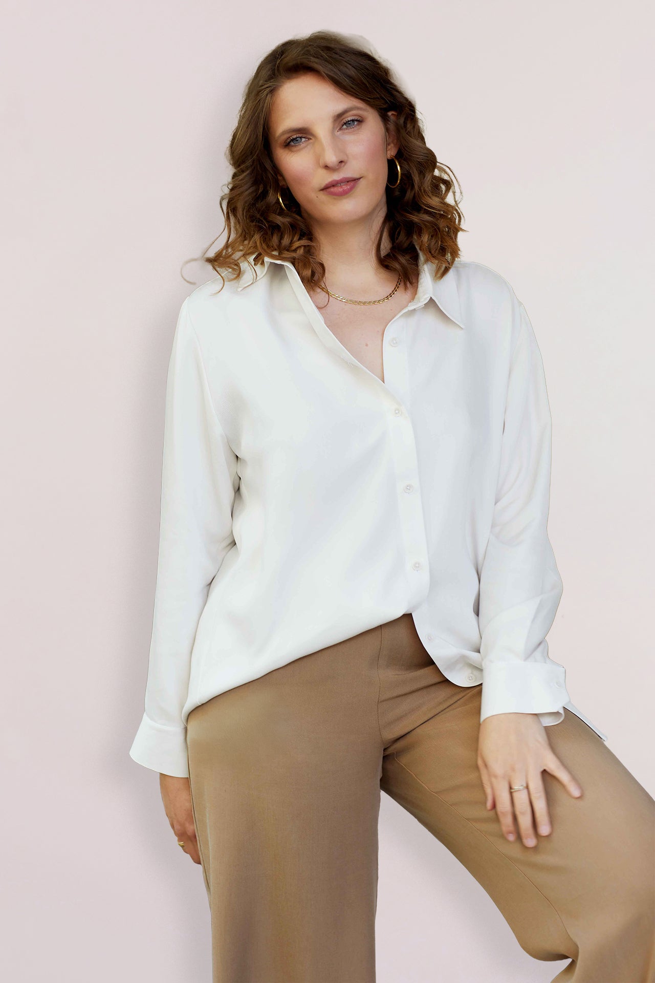 l'amour est bleu Oversized Hemd