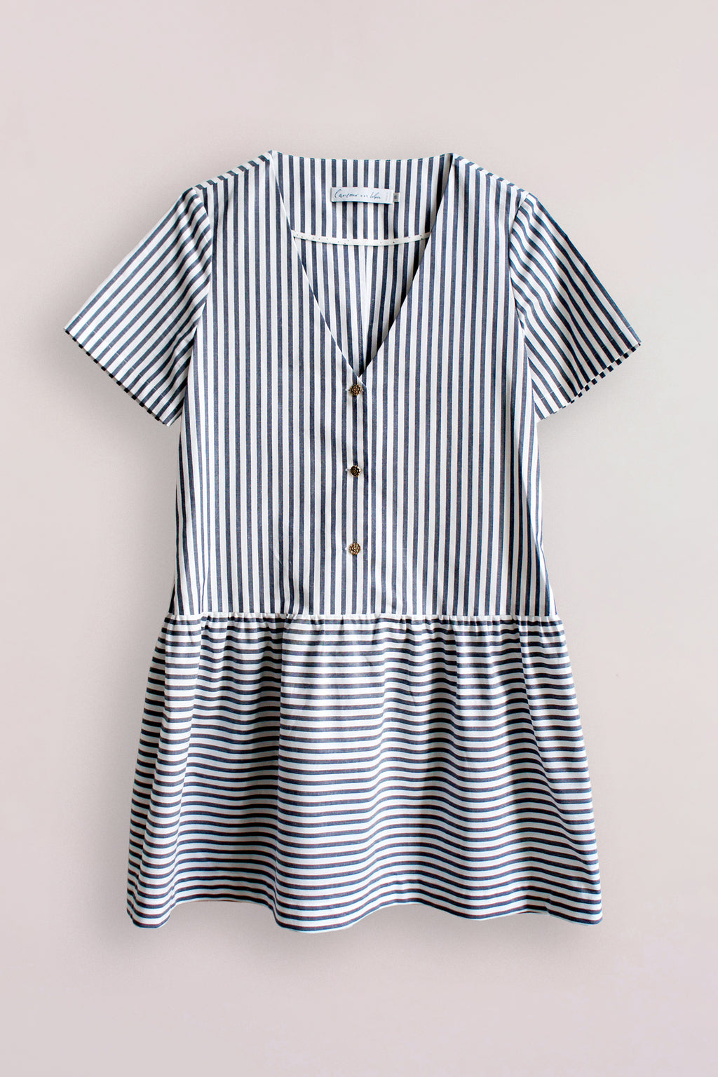 Gestreiftes Kleid