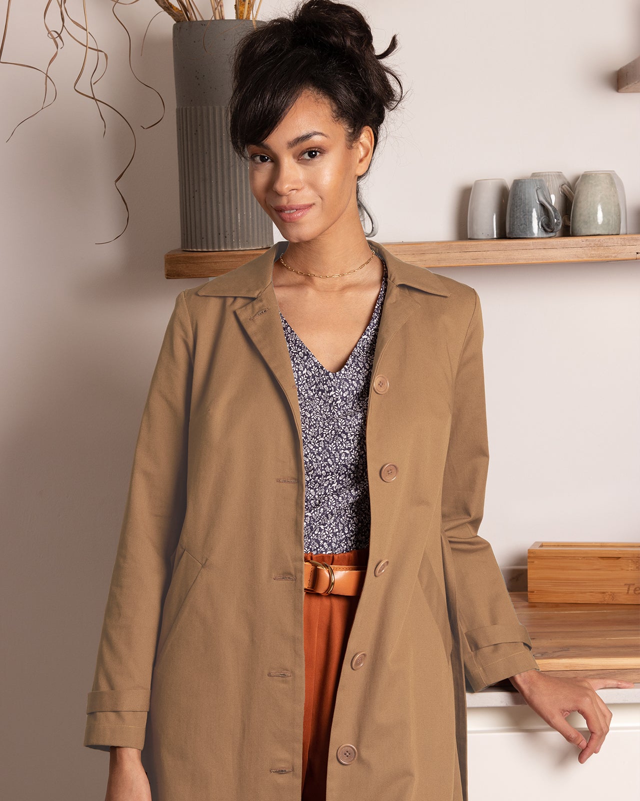 Trenchcoat model Vera 