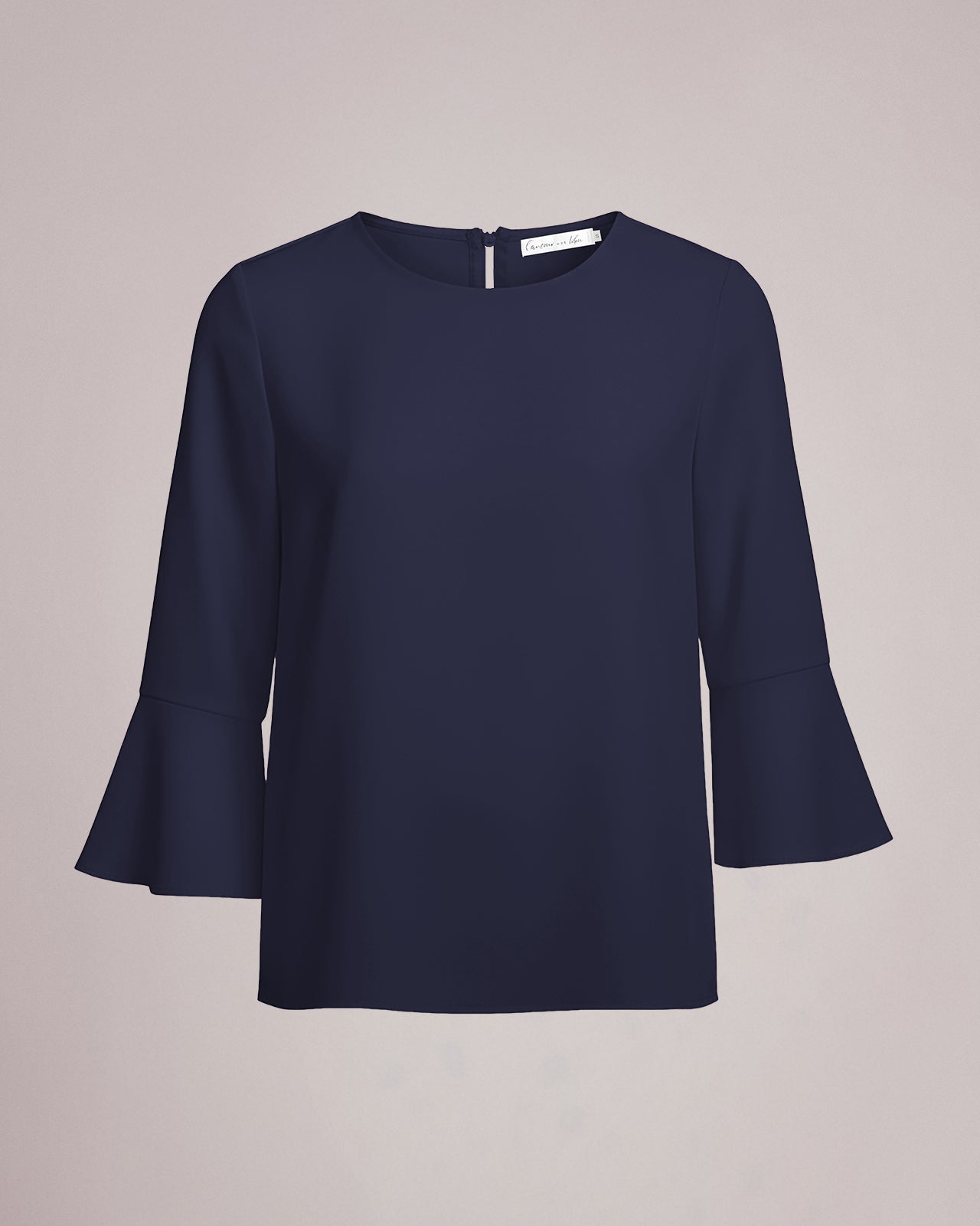 Bluse mit Volants-Ärmeln