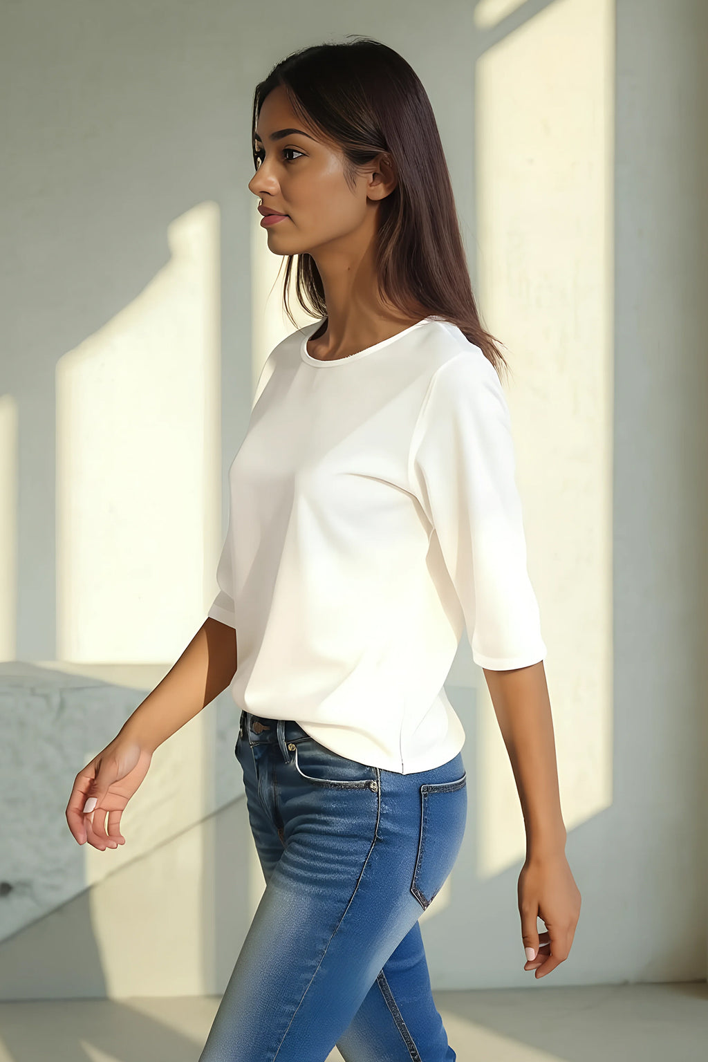 l'amour est bleu Tencel Bluse