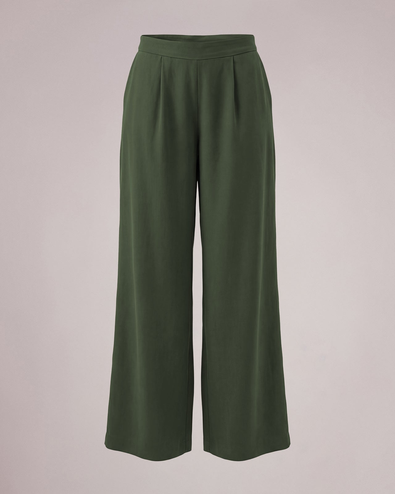 Weite Bundfaltenhose