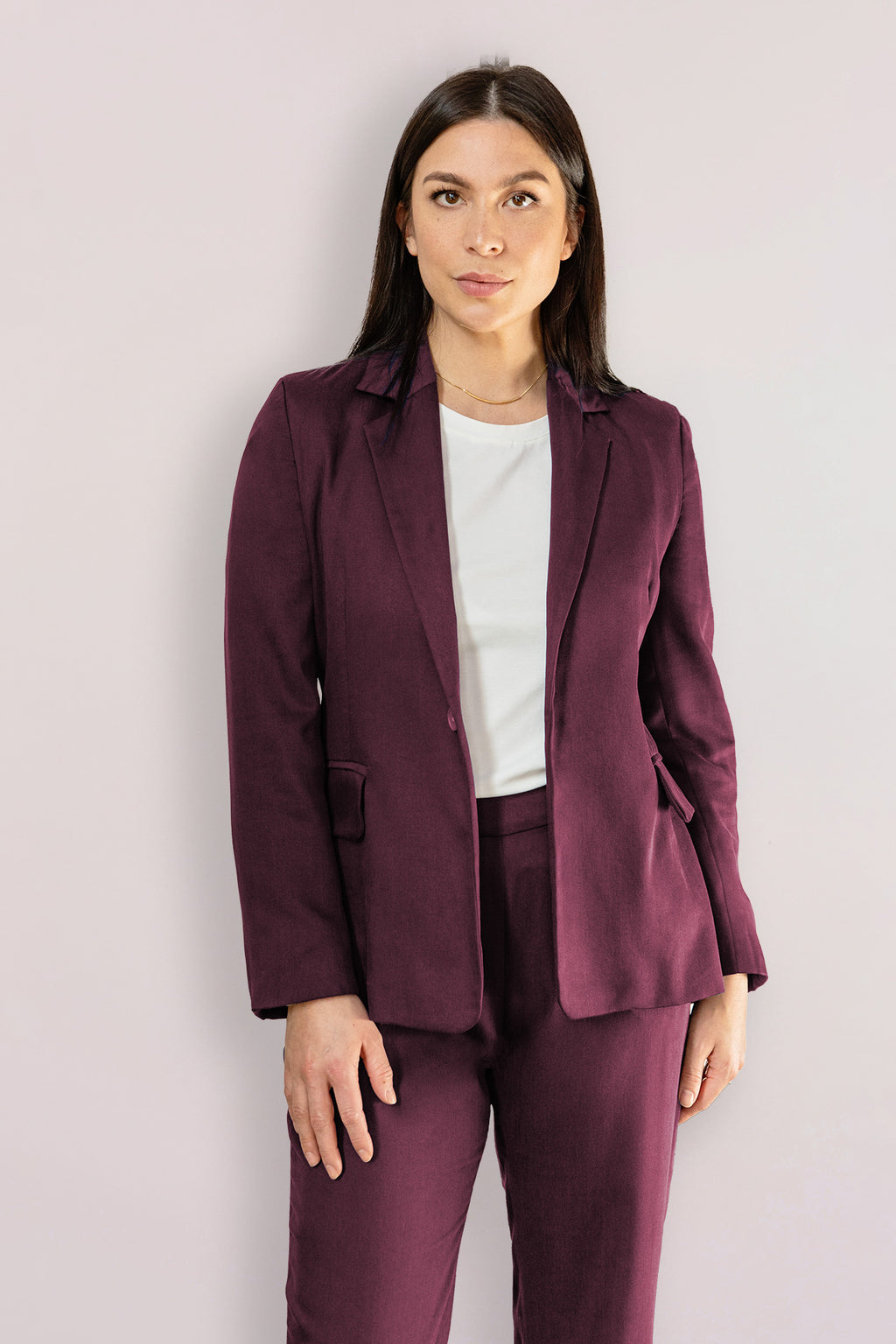 l'amour est bleu Tencel Blazer