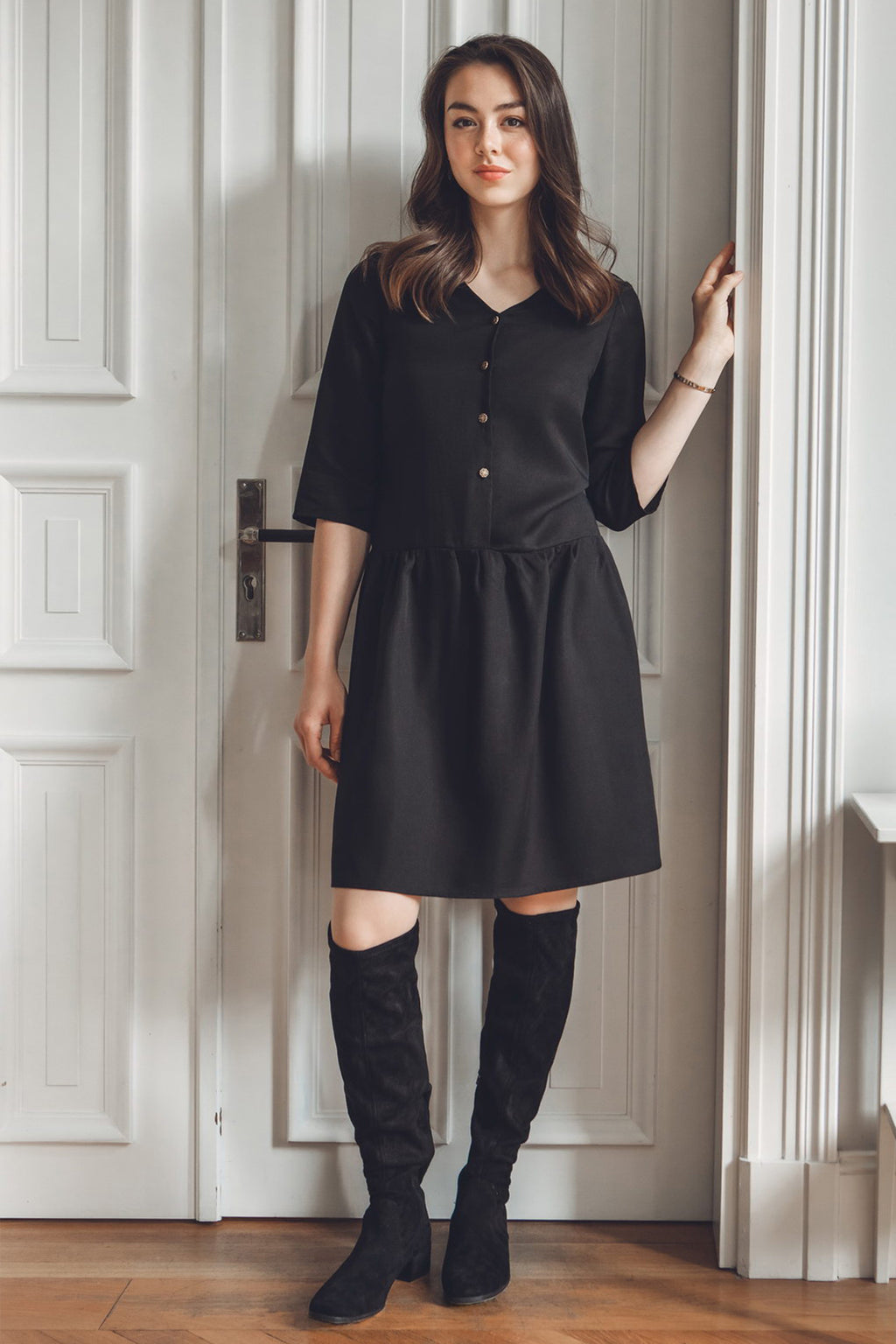 Französisches Kleid