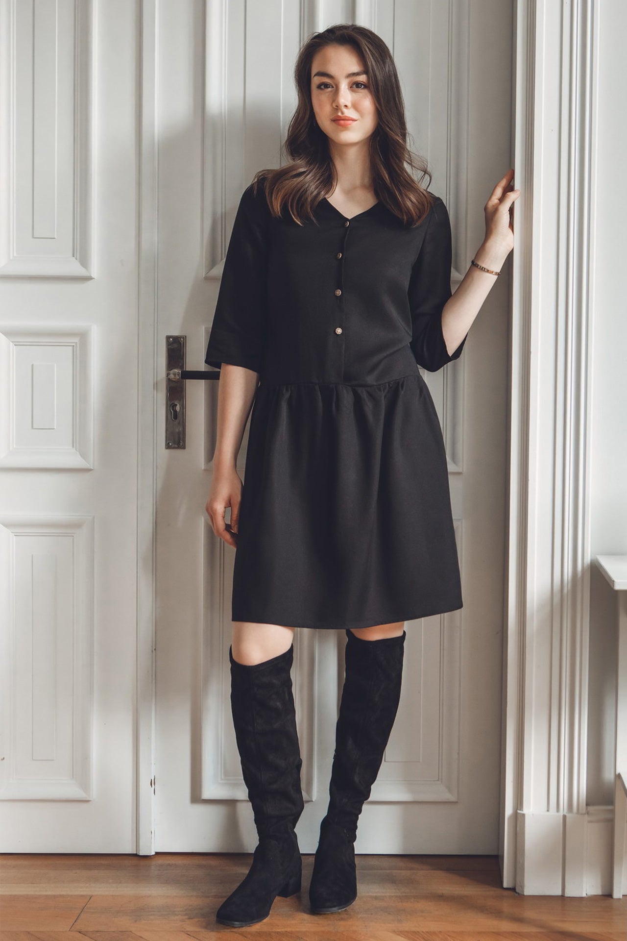 Französisches Kleid