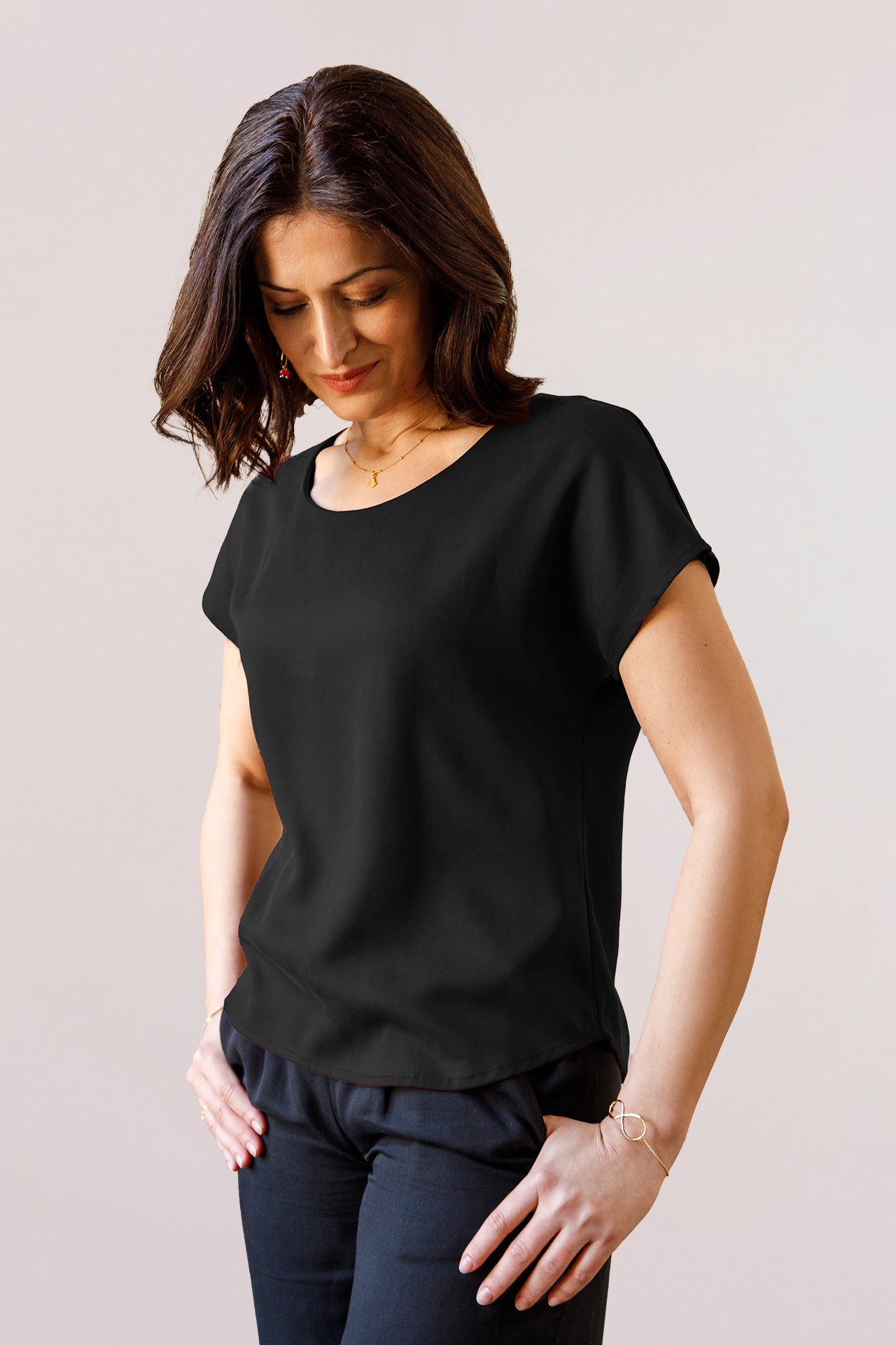 l'amour est bleu short tance blouse