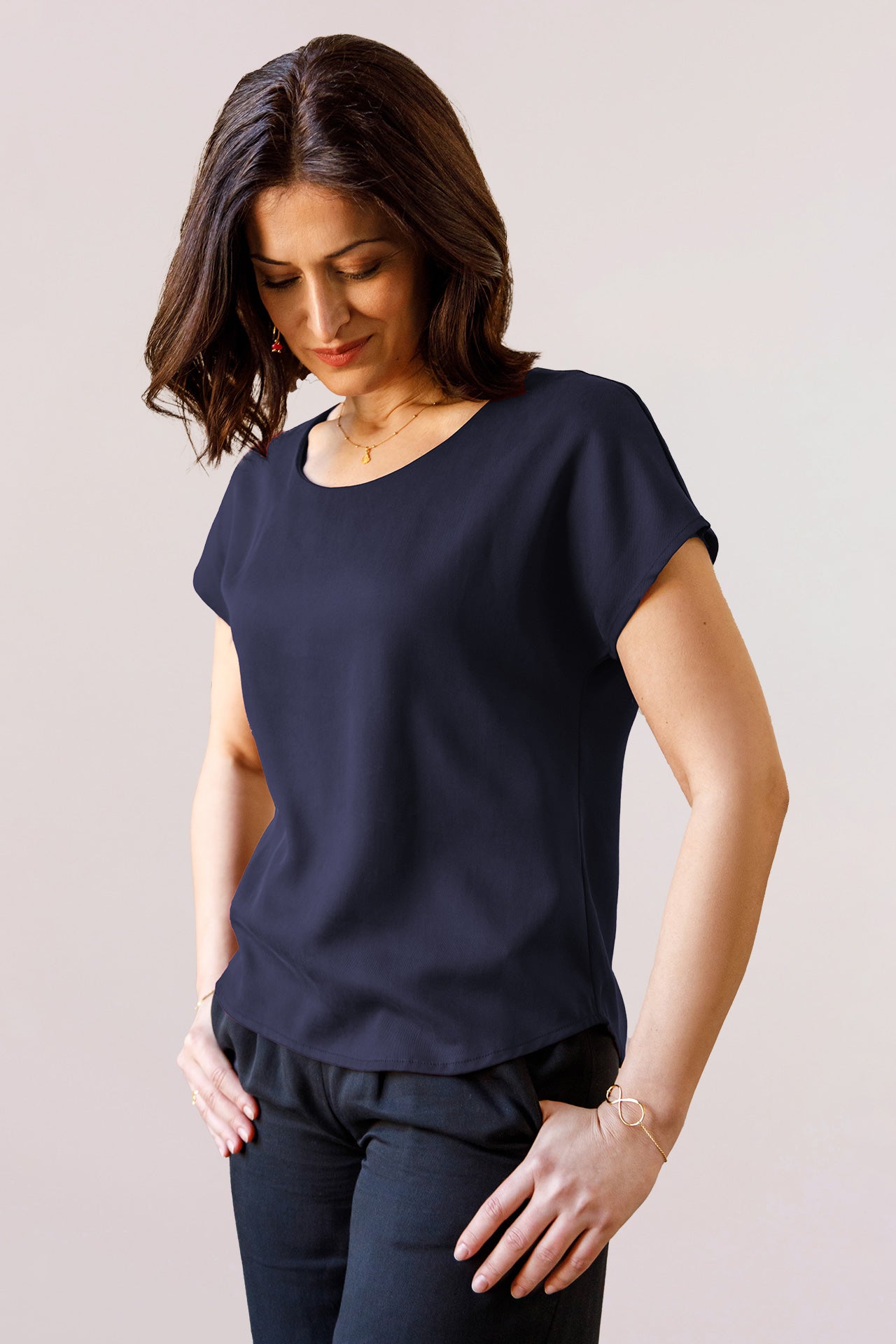 l'amour est bleu short tance blouse