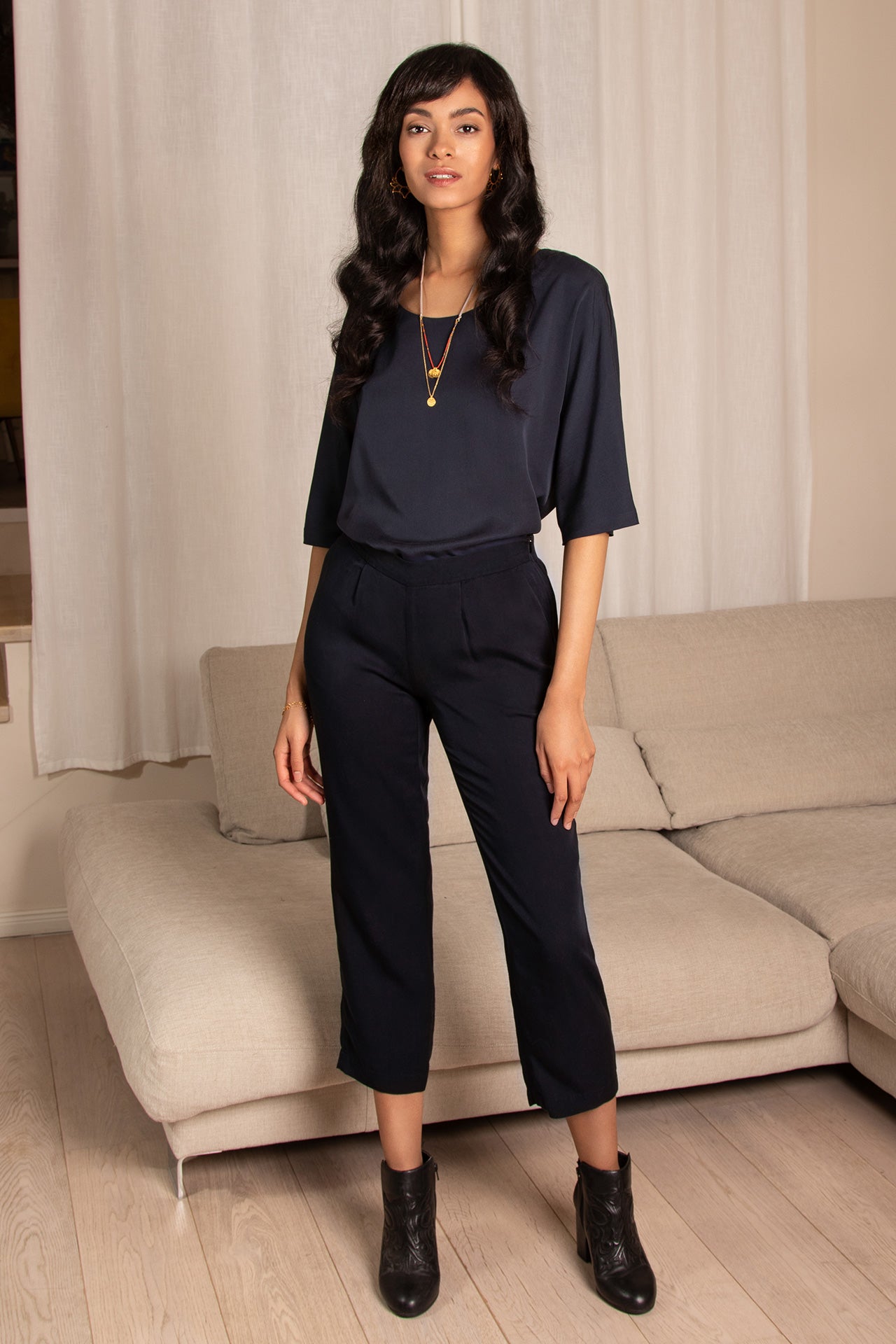 l'amour est bleu tance blouse