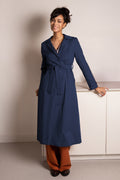 l'amour est bleu Trenchcoat navy
