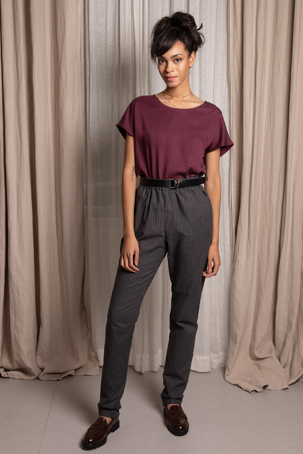 l'amour est bleu short tance blouse