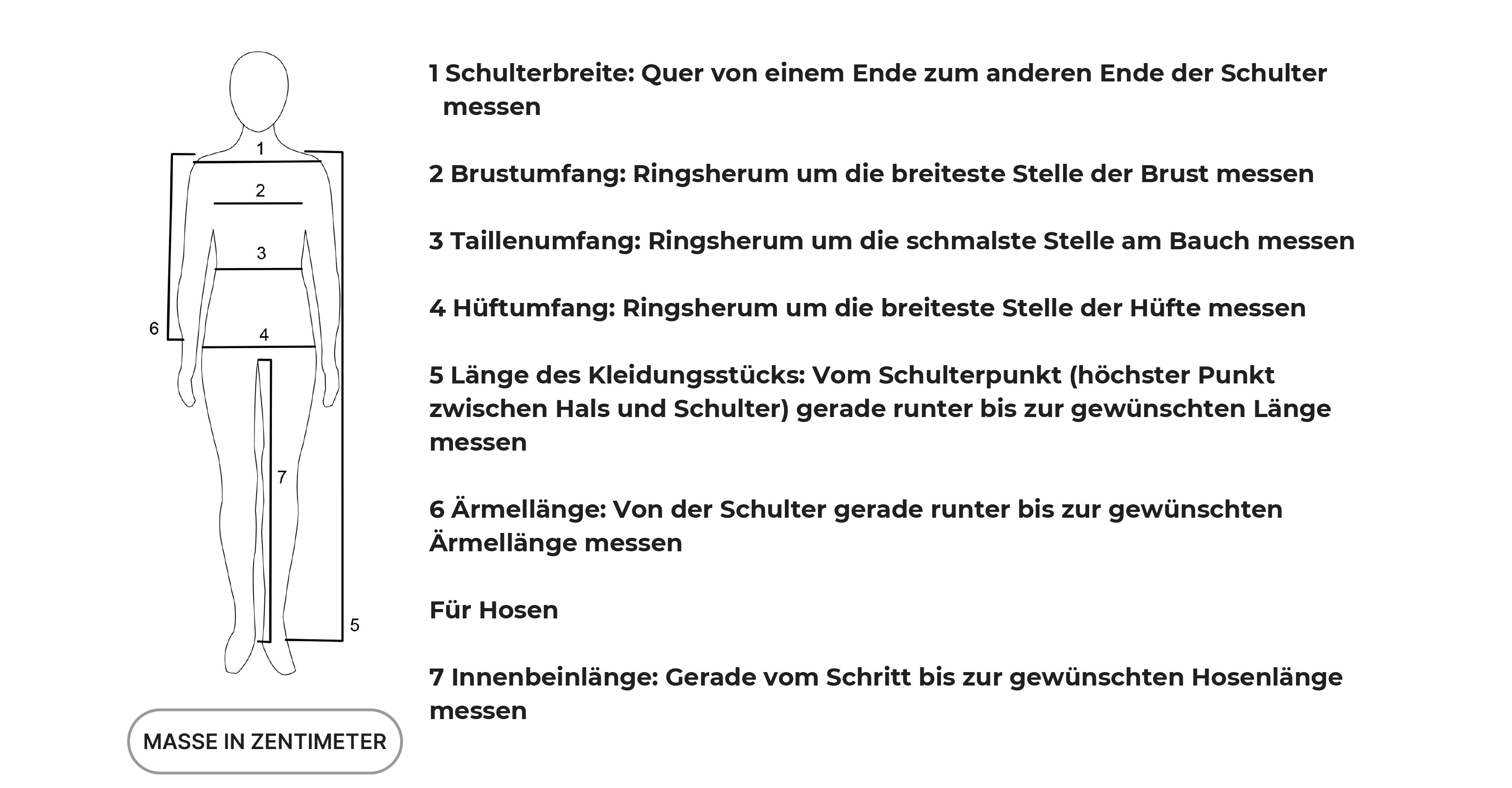 l'amour est bleu Anleitung zum Messen