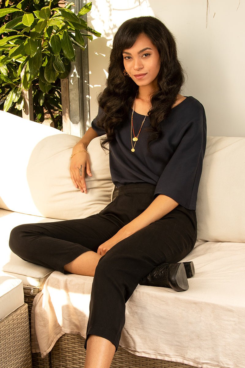 Bluse Modell Astrid - l'amour est bleu