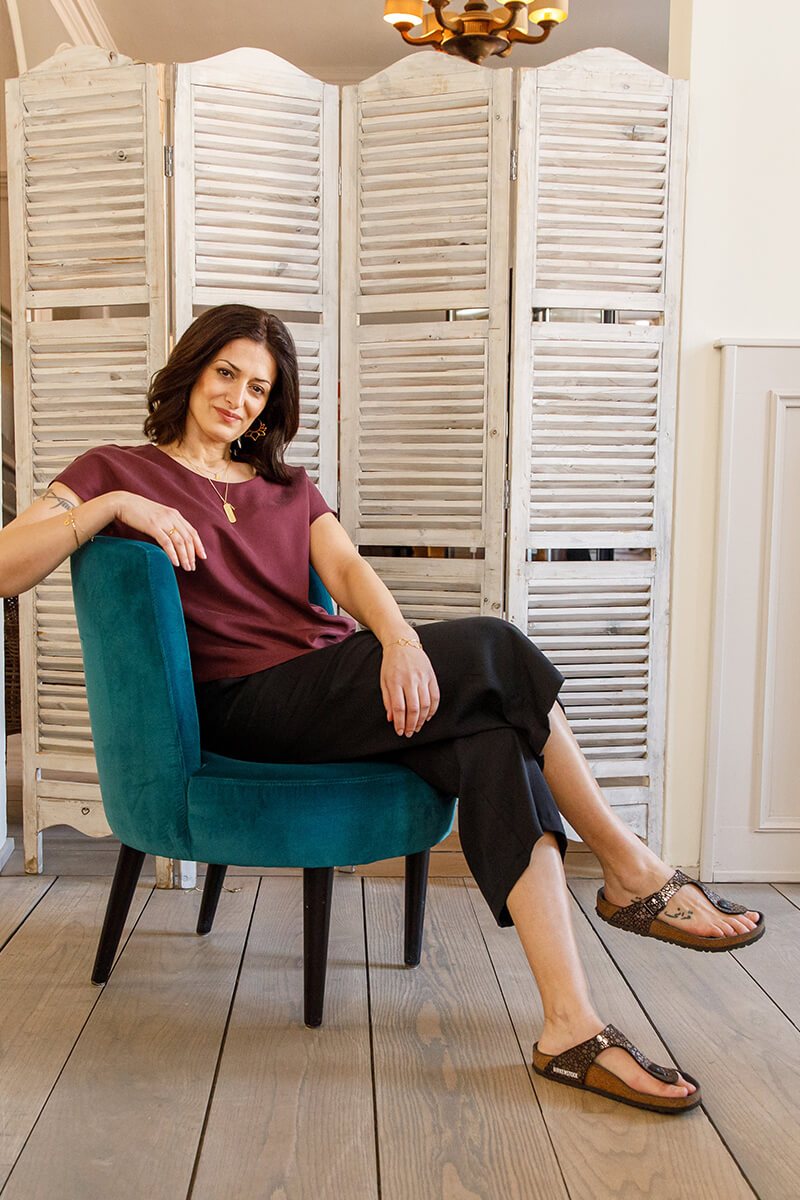 Culottes Michelle - l'amour est bleu