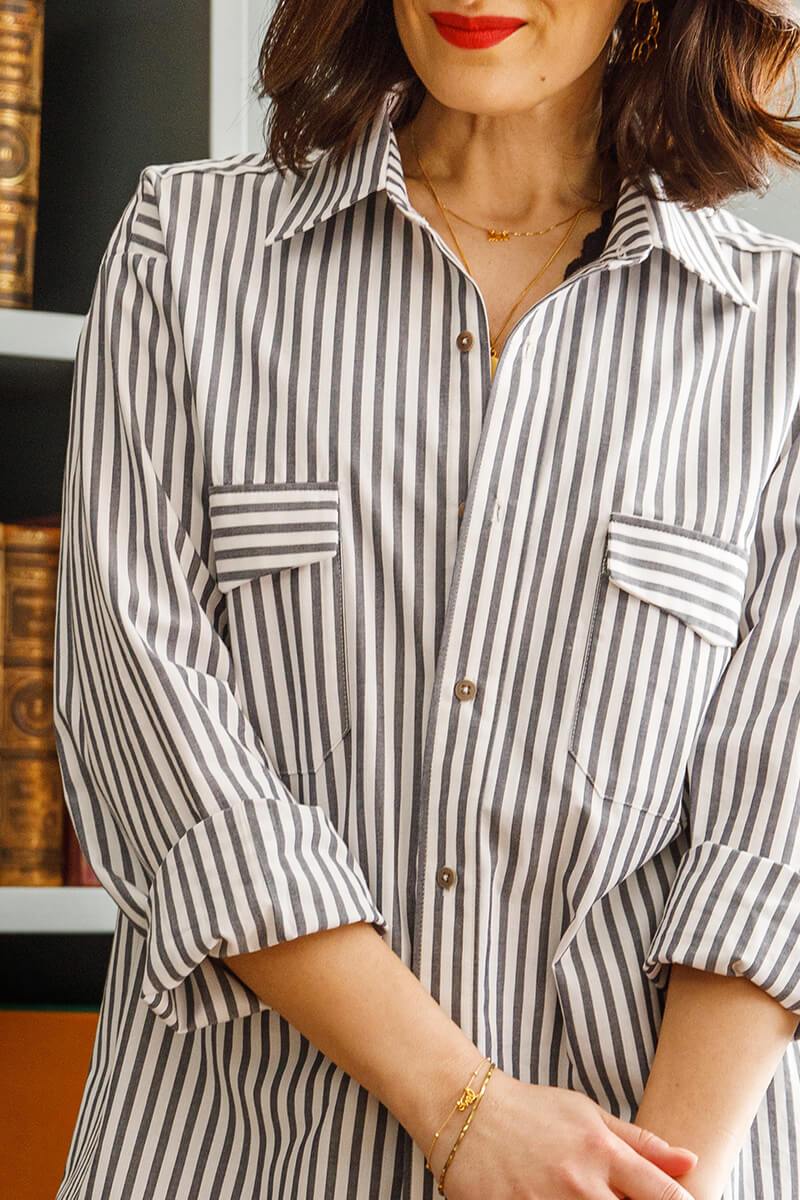 Damen Hemd Ellen - l'amour est bleu