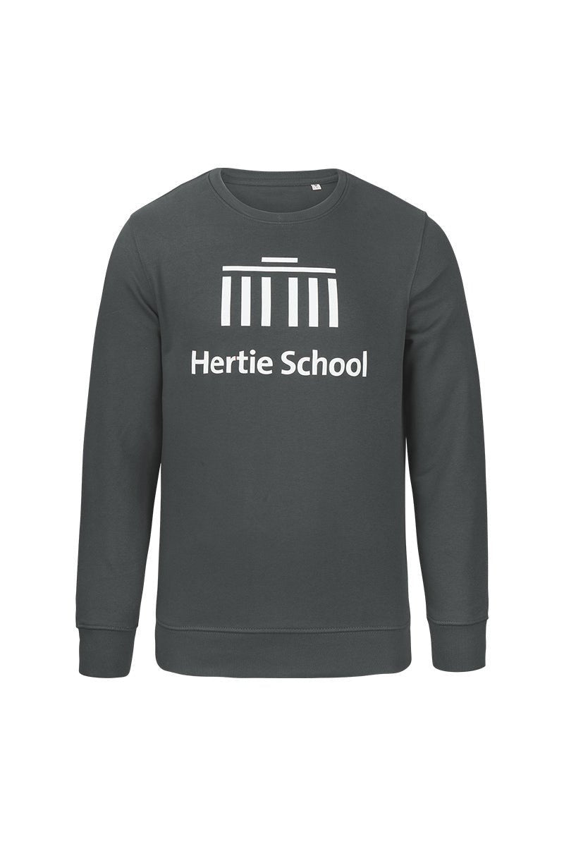 Hertie School Unisex Sweatshirt india ink grey - l'amour est bleu