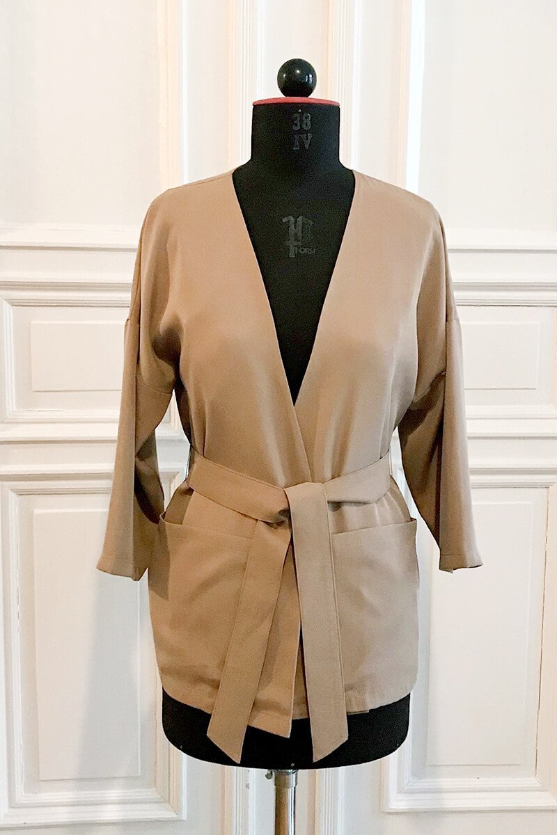 Kimono Jacke Adele - l'amour est bleu