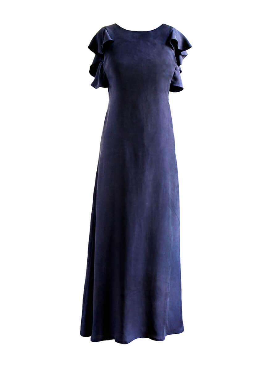 Langes Abendkleid Modell Adriana - l'amour est bleu