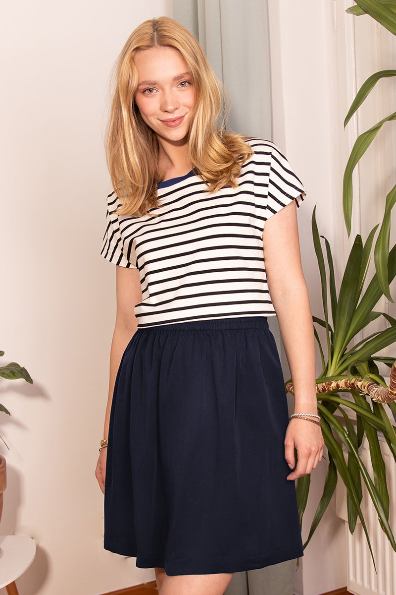 Mini Rock Modell Marion - l'amour est bleu