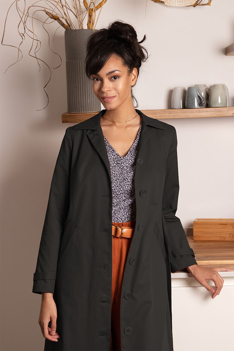 Trenchcoat Modell Vera - l'amour est bleu